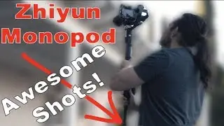 Zhiyun Monopod & Crane Gimbal - Awesome Shots! - Tutorial | Momentum Productions