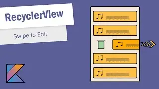 RecyclerView Swipe to Update Item in Android Studio - Part 5