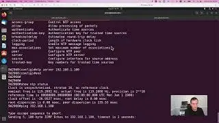 How to configure the time on a Cisco router