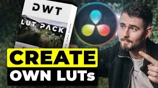 HOW TO Create your own LUTs in Davinci Resolve 18 Tutorial