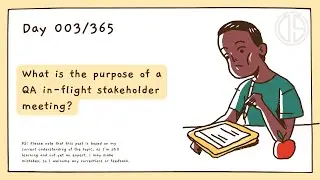 What is the purpose of a QA in-flight stakeholder meeting?