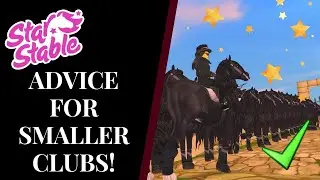 Club ADVICE For SMALLER Clubs! 🤩 | Grow FAST! | Star Stable | Quinn Ponylord