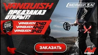 Предзаказ Minelab Vanquish открыт / МДРегион