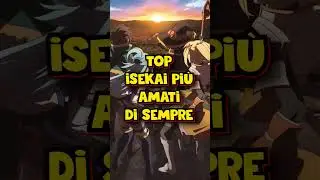 Top 5 ANIME ISEKAI migliori di sempre ✨️