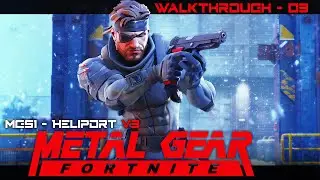 Metal Gear Fortnite - MGS1 Heliport v3 - Walkthrough Part 3