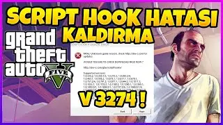 SCRIPT HOOK HATASI KALDIRMA | CRITICAL SCRIPTHOOK 3274