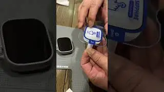 Apple Watch Ultra Blue Orangutan Sapphire Titanium Alloy Protection Package 