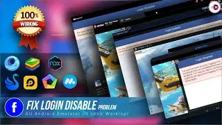 Free Fire Facebook Login Problem Fix All Android Emulator.