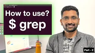 How to use $ grep linux command?