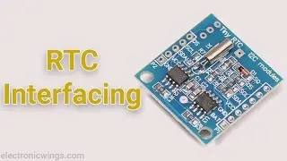 Date and time measurement using DS1307 RTC