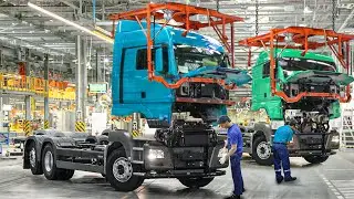 Inside German Massive Factory Producing Best MAN Trucks