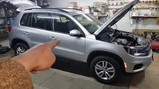 Утопленник. Топляк. В это не возможно поверить! Но так бывает! Честное авто из США. Тигуан 2016 г.в.