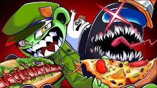 MUKBANG vs Friday Night Funkin 12 (feat. Flippy, Impostor) | GHS ANIMATION