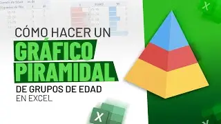 Cómo Hacer un GRÁFICO PIRAMIDAL de Grupos de Edad en Excel [Paso a Paso]