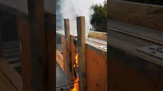 Fire on the sand