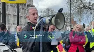 Solidarity with Ukraine against Russian imperialism  - Downing Street rally, 9 April 2022