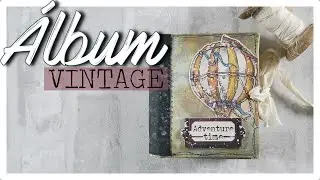 TUTORIAL SCRAPBOOKING ✨ ÁLBUM VINTAGE con MEMORIES de VINTAGE ODYSSEY