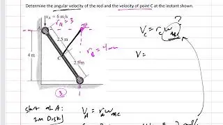 Dynamics - Instantaneous Center of Zero Velocity example 4