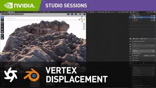 Master Vertex Displacement in Octane Render for Blender w/ Lino Grandi | NVIDIA Studio Session