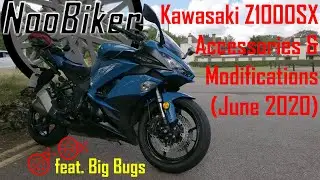 Kawasaki Z1000SX (Ninja 1000SX) Accessories and Modifications | NooBiker Review