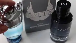 Dior Sauvage EDT/ Invictus Aqua