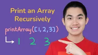 Program to Print a 1D or 2D Array Using Recursion