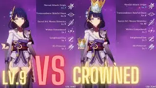 Comparing Between Raiden's Burst Before and after I Crowned her (Worth it?) | Genshin Impact