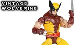 Marvel Legends WOLVERINE Vintage Series Action Figure Toy Review