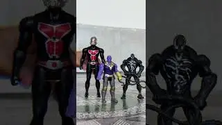 Spiderman Toys   Random RED SuperHero Battle 🔥 
