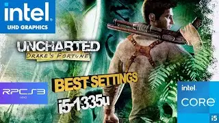 Uncharted Drakes Fortune RPCS3 i5-1335u | Intel UHD | Configuration