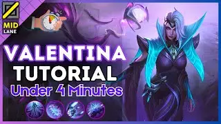 4-Minute Valentina Tutorial in Mid Lane || (MLBB S35) 2025