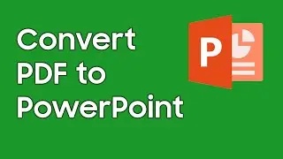 How to convert a PDF to PowerPoint on Mac - How to convert PDF to PPT?