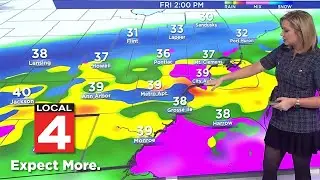 Metro Detroit weather forecast Jan. 30, 2025 -- Noon Update