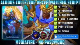 Aldous Collector Realm Watcher Skin Script