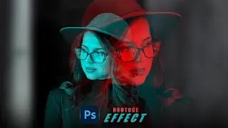 Duotone Double Exposure Effect in Adobe Photoshop | Photoshop Tutorial I Duotone Effect