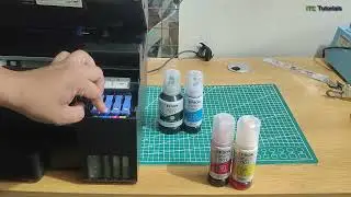 How to Refill Ink in Epson EcoTank Printer / How To Refill Ink In EPSON L14150