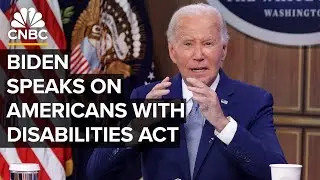 Biden celebrates the Americans with Disabilities Act and marks Disability Pride month — 9/9/24