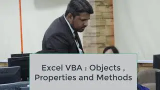 VBA Objects Properties and Methods