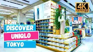 🇯🇵 Inside Uniqlo’s Most IMPRESSIVE Flagship Store in Tokyo! [4K]