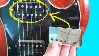 Easy Way To Install Humbucker Cover – How To Put Covers On Guitar Pickups