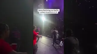 Sexxy Red bring out Spiffie Luciano @ Sold out show in LA! Sexxy Red a real one!