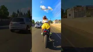 Так ЗАИНТЕРЕСОВАЛИСЬ, что решили открыть ОКНО..😅 Минусы МЕДЛЕННОЙ езды😂 #bikelover #reaction