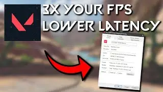 This 1 TRICK Will 3X Your VALORANT FPS (Valorant Performance Guide)