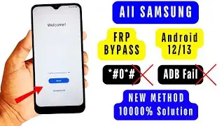 Finally New Method🔥All Samsung FRP Bypass/Unlock 2024 Android 12/13 | Google Account Unlock Trick