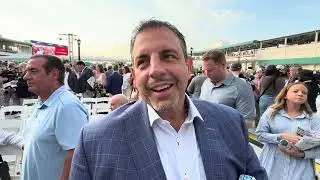 Kentucky Derby 2024 - Owner Mike Repole on Fierceness drawing post 17