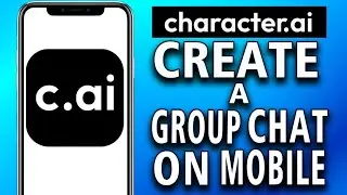 How To Make a Group Chat on Character ai Mobile(works on every phone)