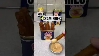 Making Crispy CRAM Fries!