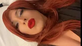 Crossdresser in Hotel Wearing Pantyhose and High Heels.
