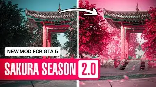 Realistic FiveM Sakura 2.0 Vegetation Mod!
