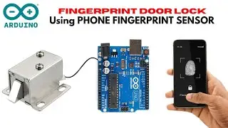 make your own Fingerprint door Lock system using Arduino etc !